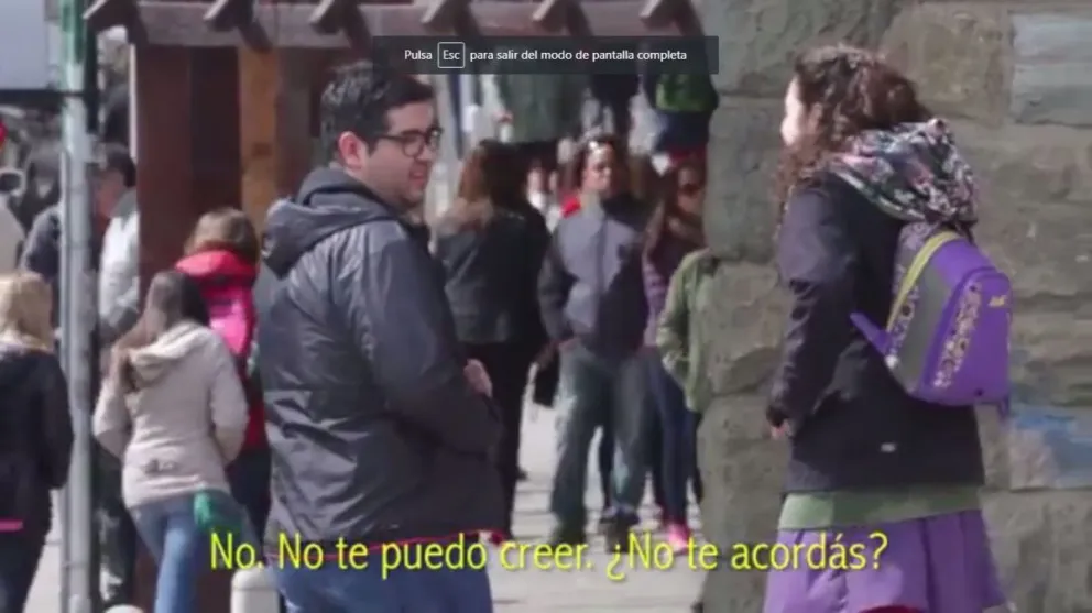 Alzheimer en primera persona: sorprendente intervención en las calles