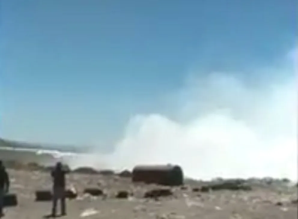 Controlan el incendio en el Vertedero Municipal