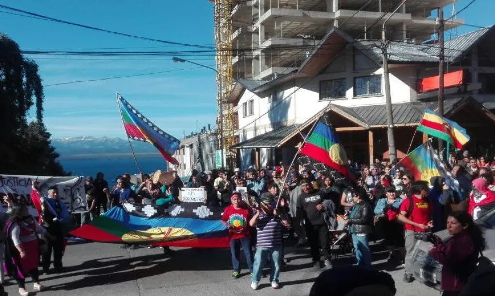 Video: Así fue la marcha pidiendo justicia por Rafael Nahuel
