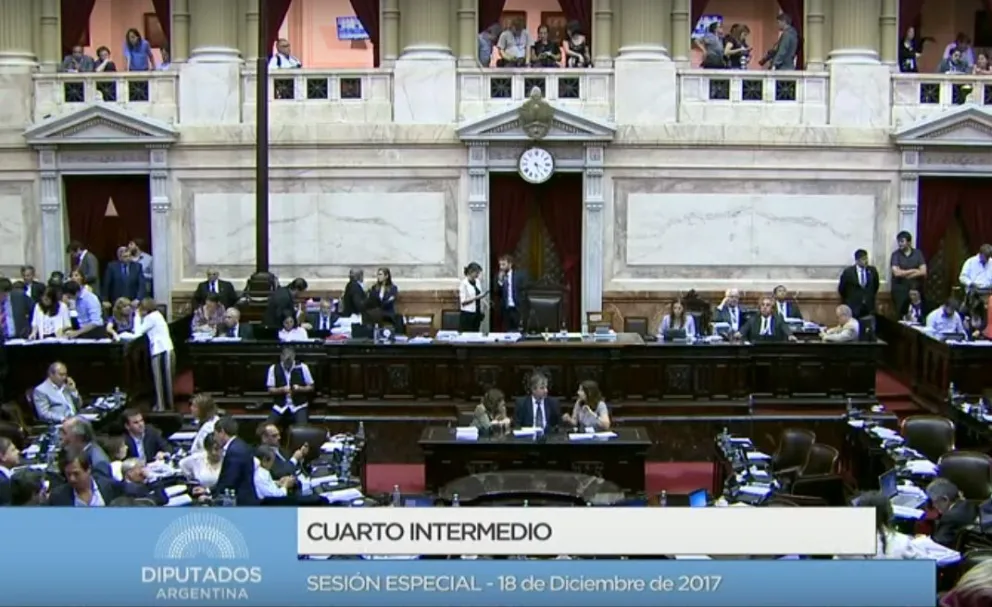 En vivo: Seguí lo que pasa en la Cámara de Diputados donde se debate la Reforma Previsional