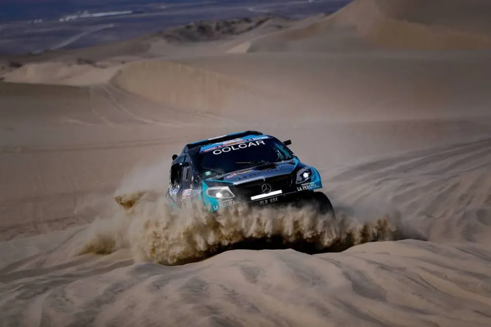 Maldonado y Scholz Vergnolle brillaron en la cuarta etapa.