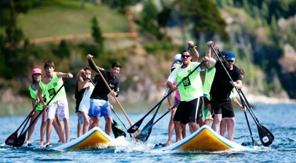 El mejor stand up paddle argentino en Bariloche