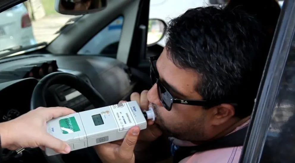 Alcoholemia positiva: 15 autos detenidos el fin de semana