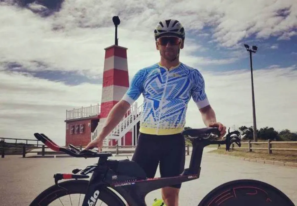 Guille García en Sudáfrica, a la espera de otra gran cita.