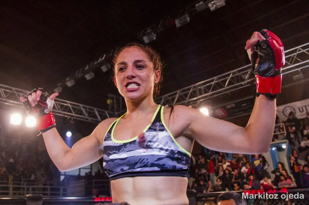 Gabriela Campo, la campeona. 