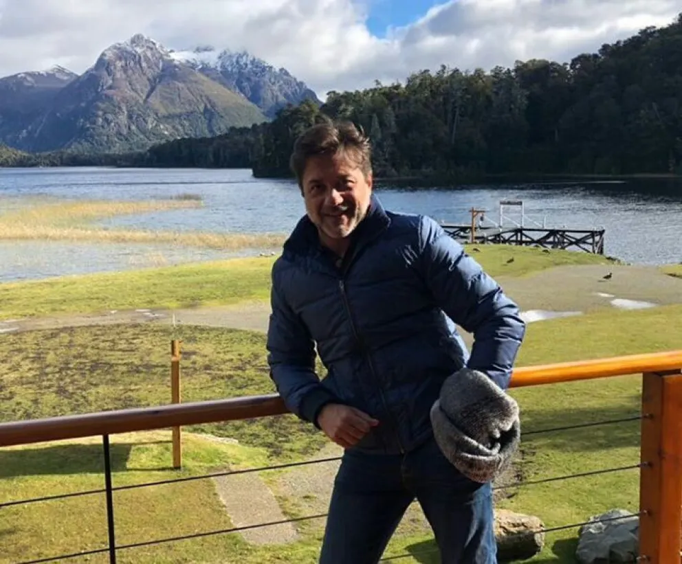 El actor prometió volver. 