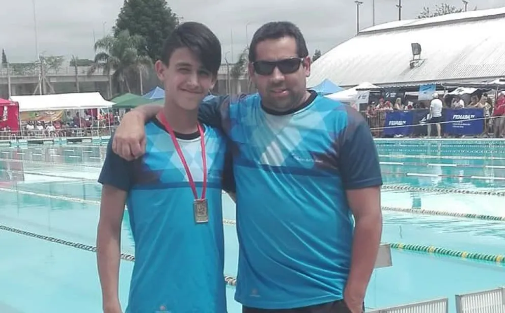Juan Cruz y "Machi" Ceballez tuvieron otro gran torneo nacional.