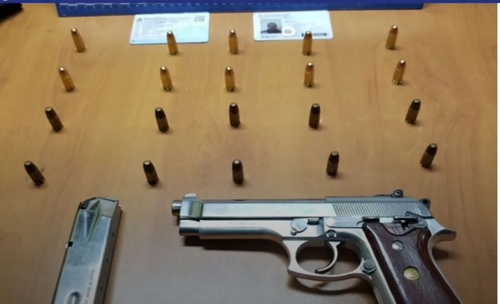 Incautan un arma, municiones y fuegos artificiales en el Paso Samoré