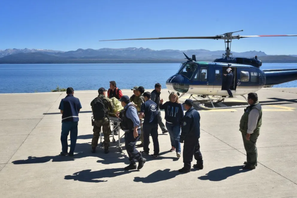 El sujeto fue llevado al hospital zonal. 