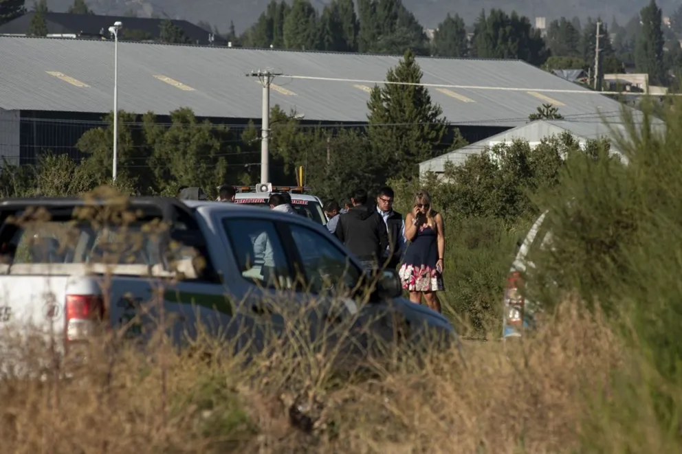 Autoridades de la Justicia llegaron rápidamente al lugar. 