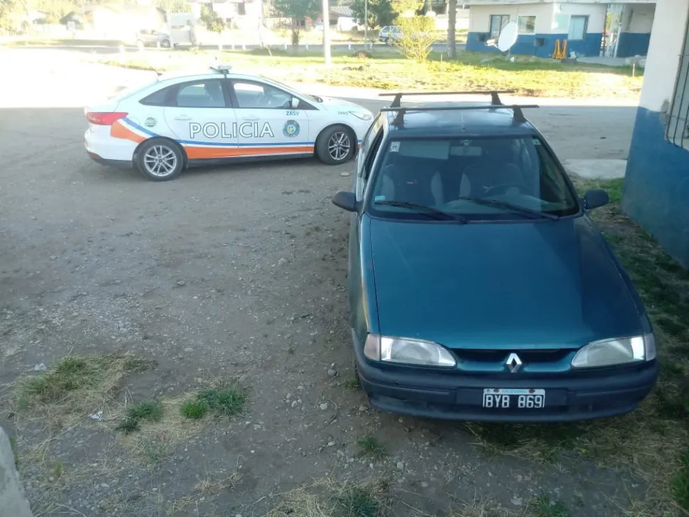 En un operativo encontraron un auto que había sido robado en 2017