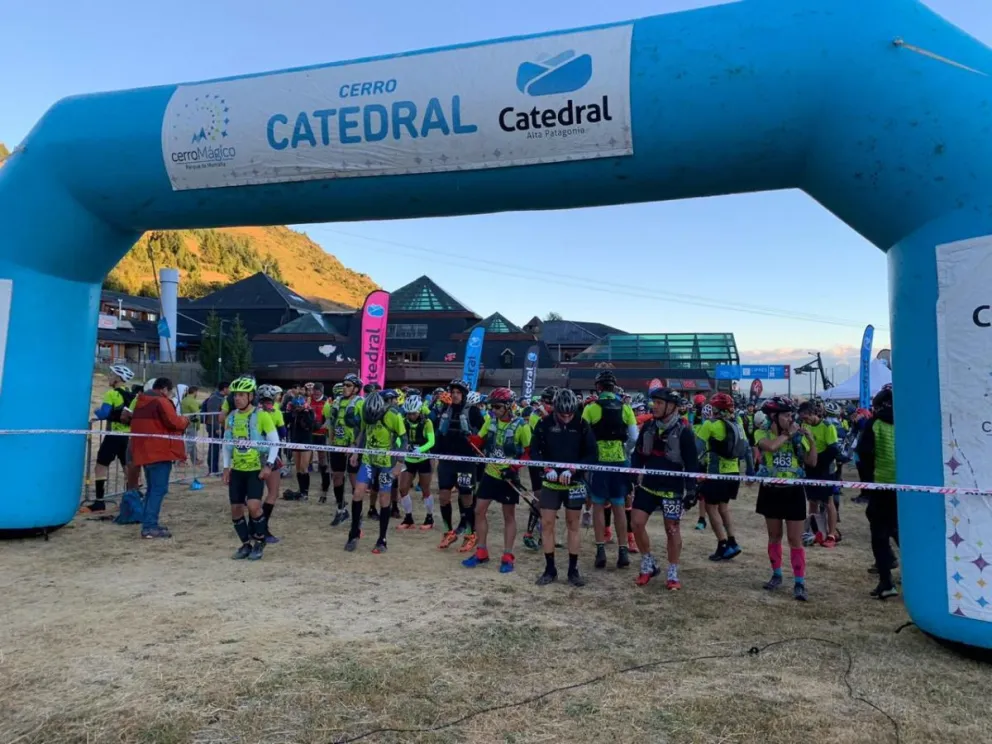 Video: ¡Así largó la nueva edición de la carrera 4 Refugios!