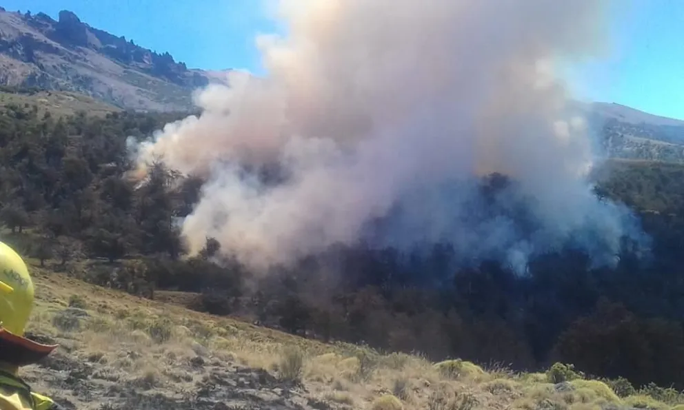 Cuatro días de incendio y más de 100 hectáreas arrasadas por el fuego