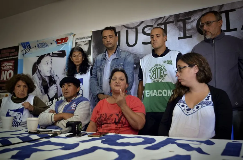 Los padres de Rafael Nahuel pidieron justicia por el asesinato de su hijo.