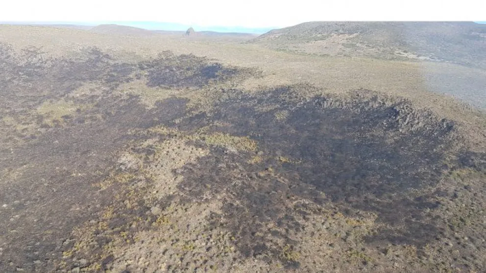 El incendio en Collon Cura afectó 13.600 hectáreas y ya estaría contenido