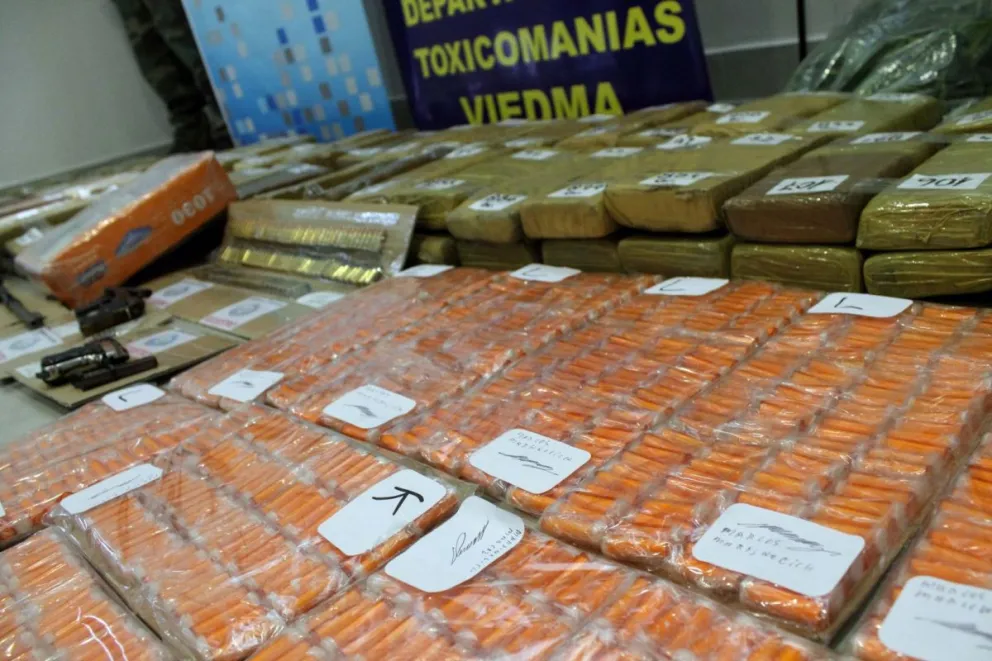 En 2018, se iniciaron 337 causas por narcotráfico