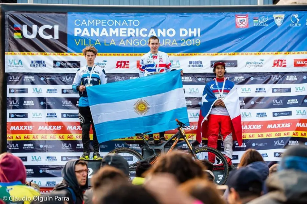 Facundo Descalzo logró la medalla de plata en su división.