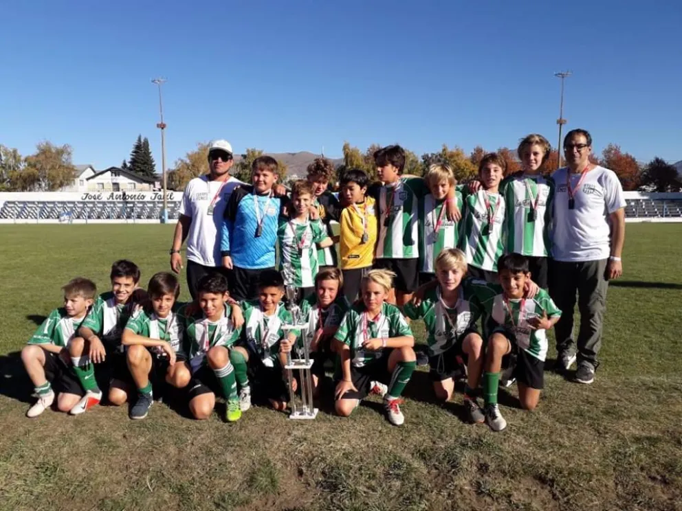 Los chicos disfrutaron de cuatro días a puro fútbol y alegría.