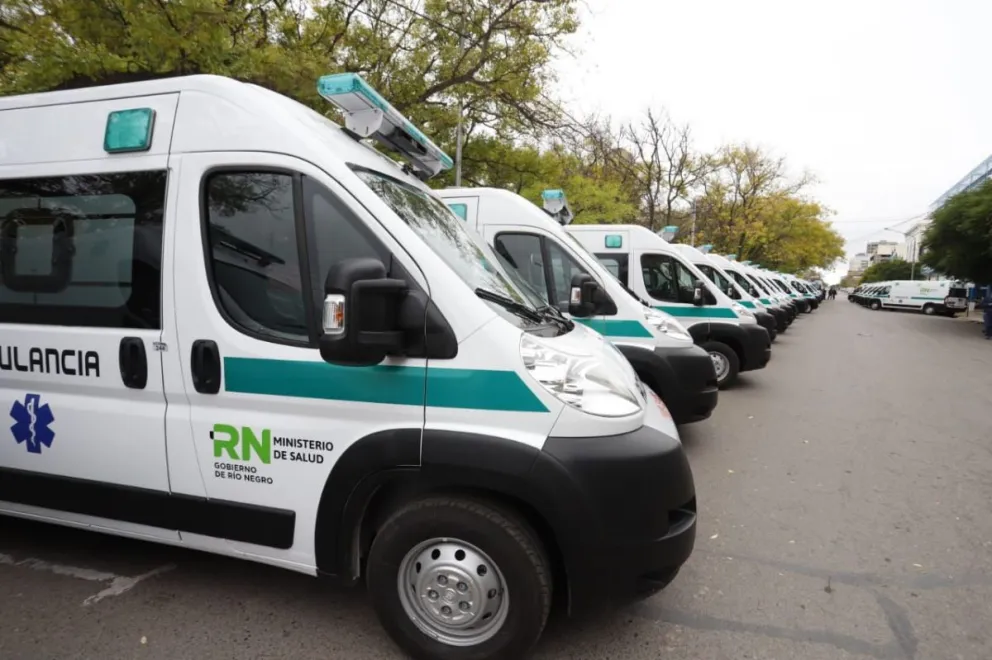 Todos los hospitales de Río Negro tendrán una nueva ambulancia