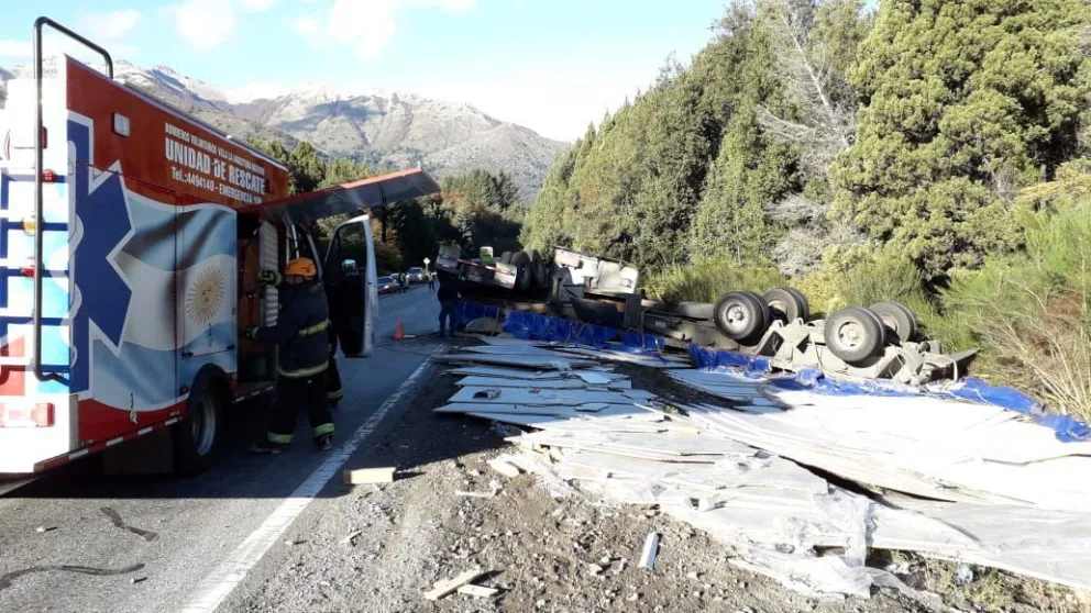 El chofer del rodado salió ileso.