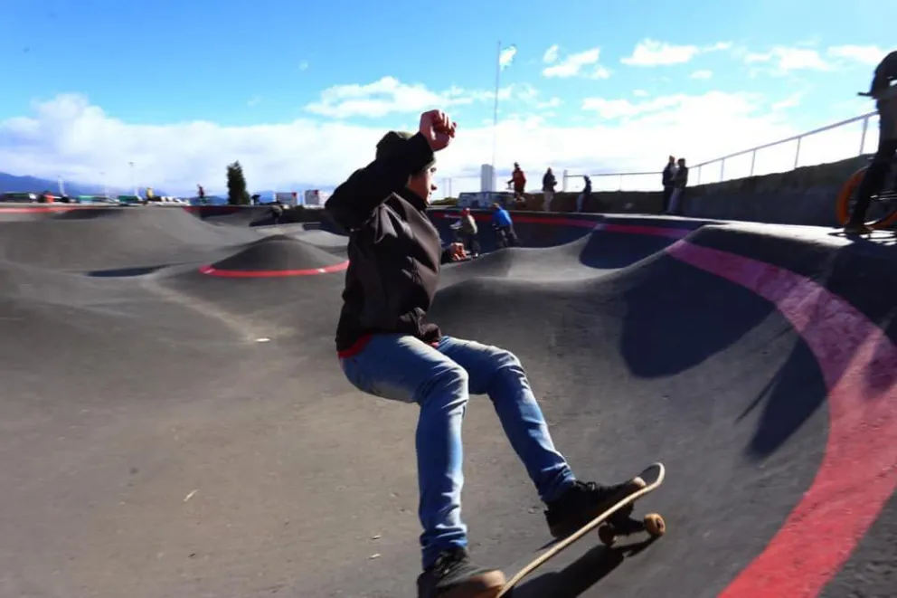 Bariloche tuvo su primer Pump track Challenge