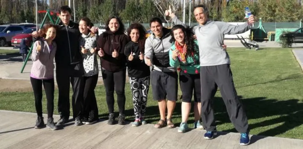 Los nadadores barilocheses disfrutaron el máximo de la cita en Neuquén. Gran tarea.
