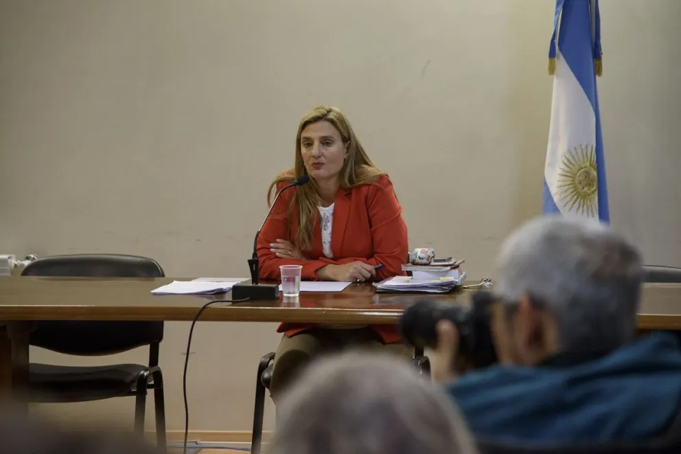La jueza Romina Martini.
