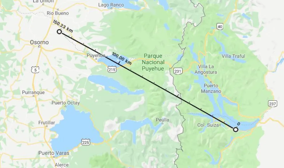 Se produjo un sismo en Chile a 150 kilómetros de Bariloche