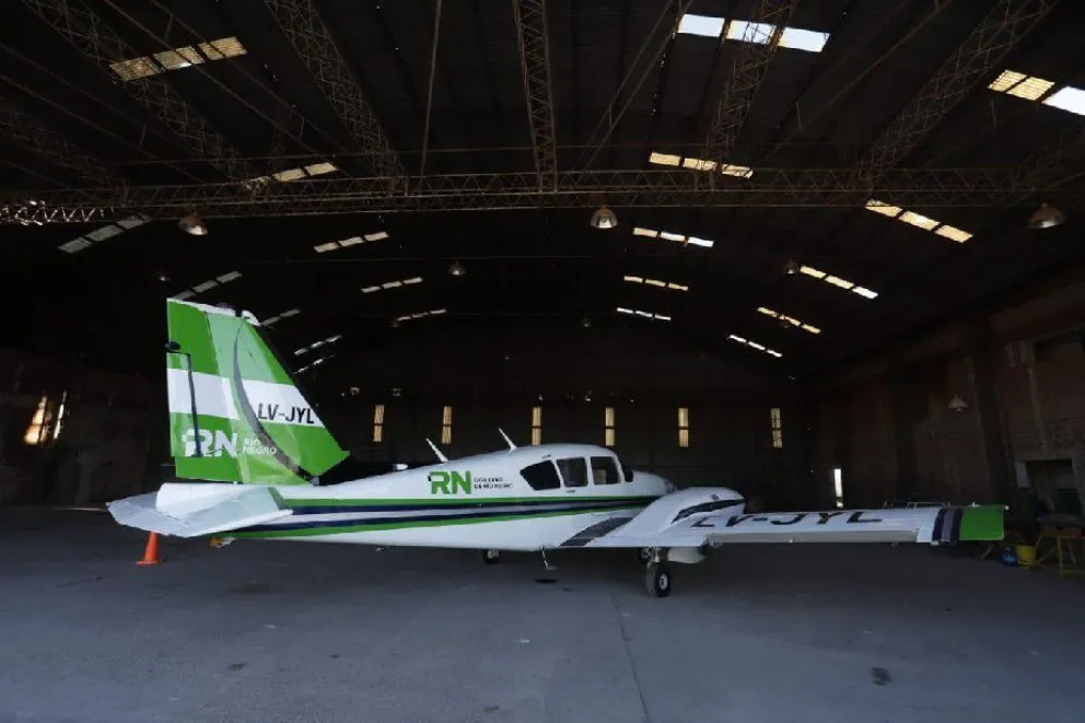 El avión sanitario ya está listo para volar