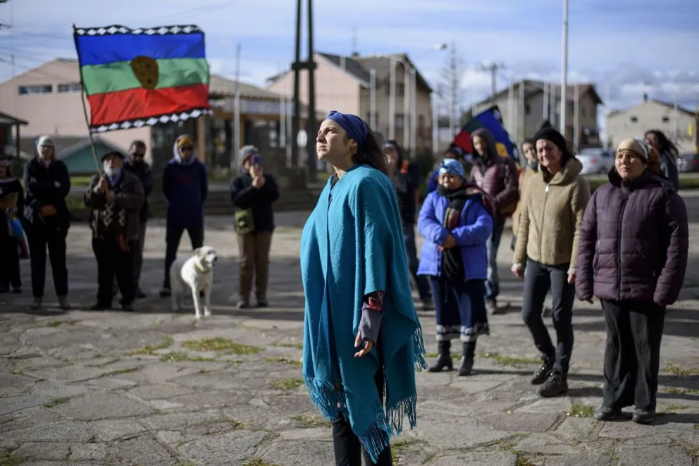 La movilización se organizó meses atrás, para conmemorar la fecha trágica para los pueblos originarios.