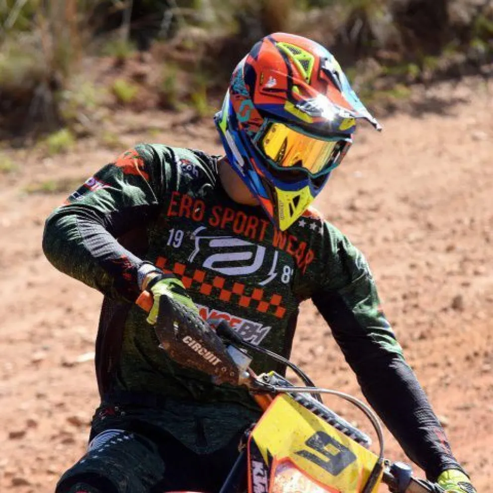 Cristian logró dos muy buenos podios.