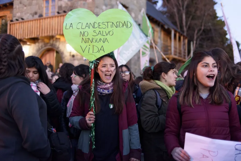 “Lo del año pasado no fue una derrota, los pañuelos verdes siguen estando y cada vez son más”