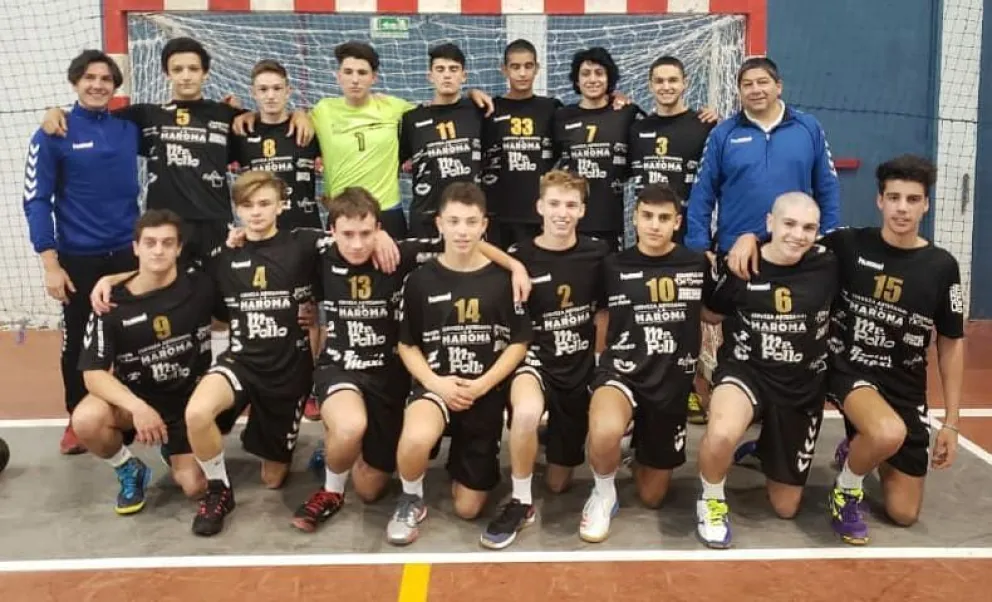 Handball de El Bolsón, representante regional en caballeros.