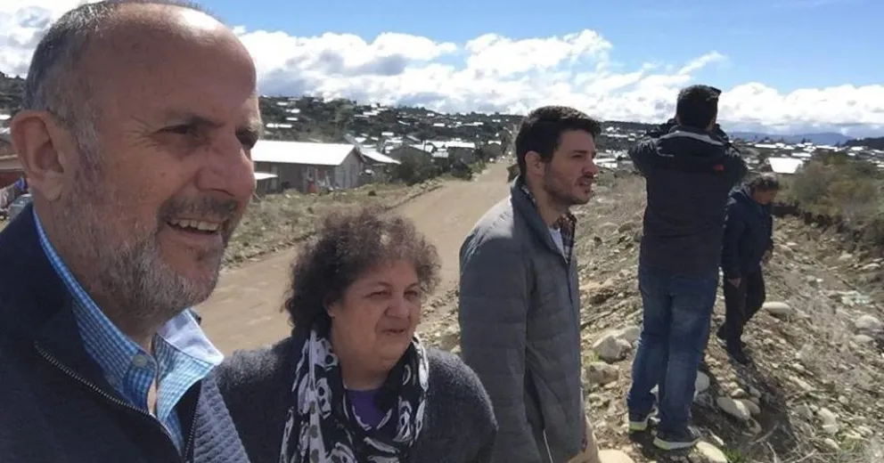 Capozzi (a la izquierda), en época de timbreos. 
