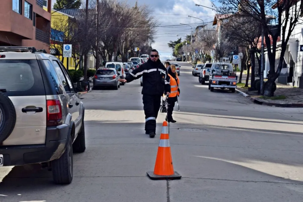 Campaña de seguridad vial en pleno centro