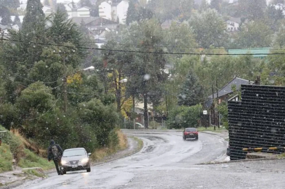 El miércoles llega con nieve