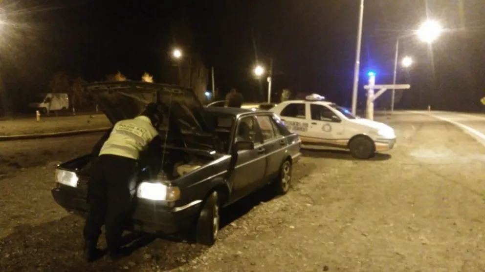 Secuestraron en ruta 40 un auto que había sido robado en Bariloche