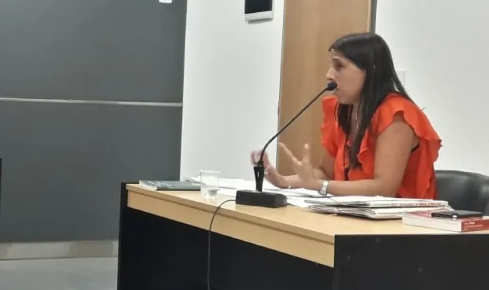 La fiscal adjunta Mariana Lascano formuló cargos.