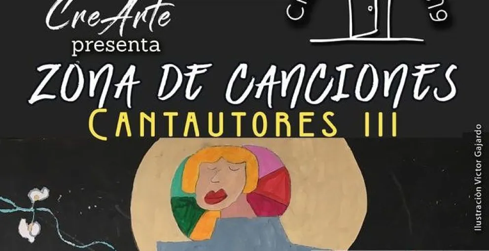 Cantautores III, un nuevo capítulo del Ciclo Puertas de Cre-Arte