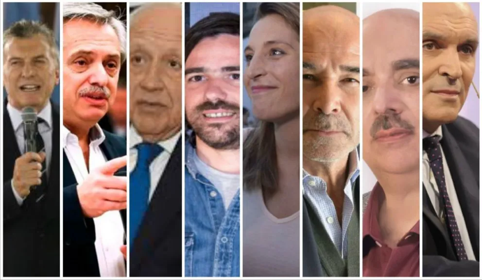 Ocho fórmulas presidenciales se inscribieron para competir en las PASO