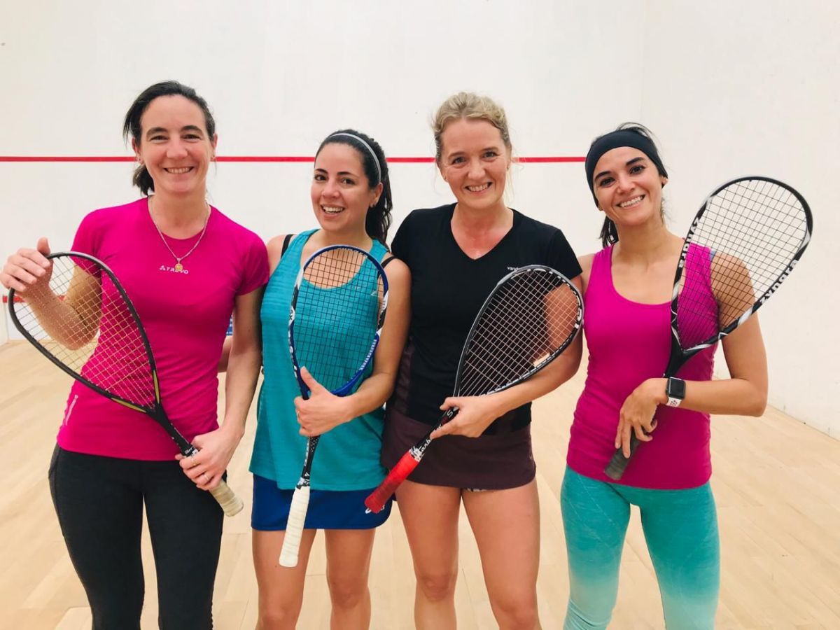 El club Squash disfrutó de su primer torneo Aniversario ANB