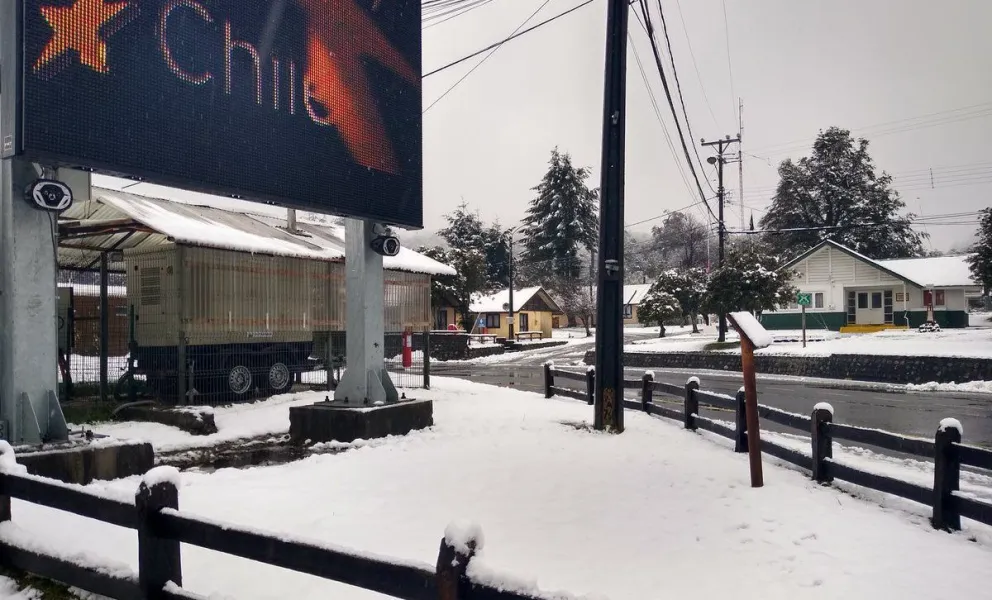 Es obligatorio el uso de cadenas para cruzar a Chile