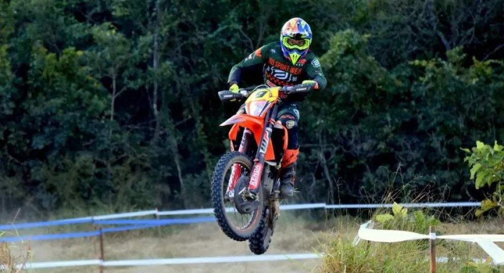 Cristian brilló y quedó entre los mejores en Brasil.