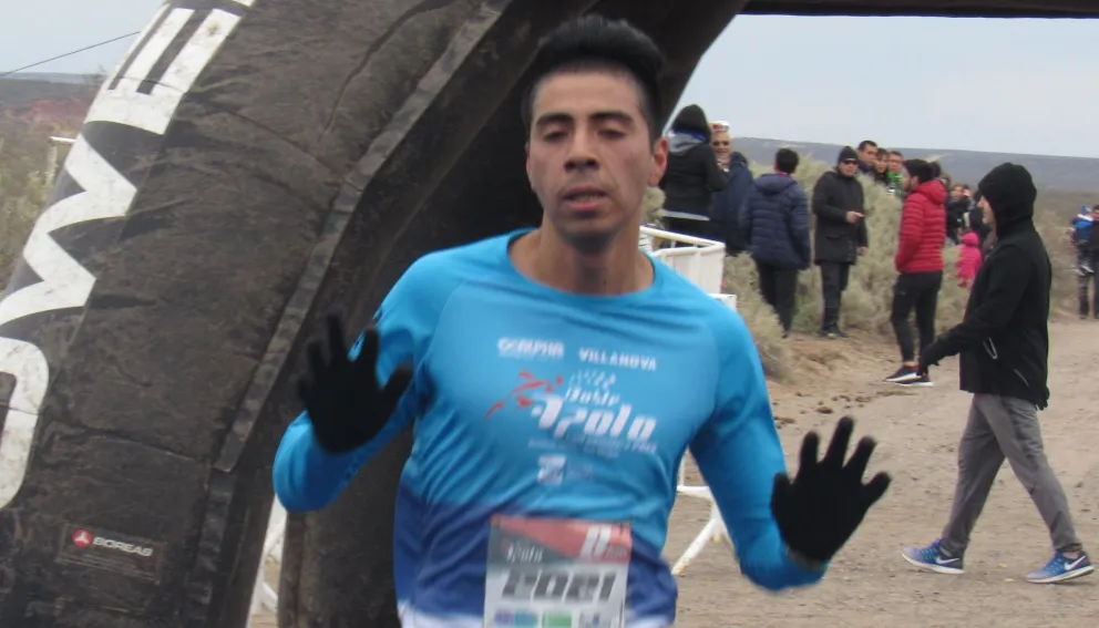 Sergio Calfin ganó la general de los 8 kilómetros.