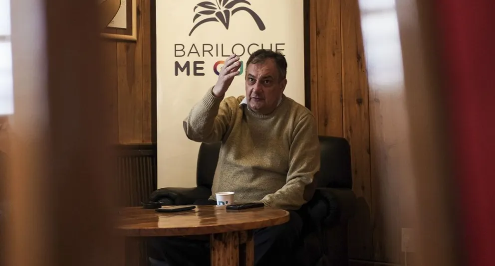 El jefe comunal mantuvo con ANB una extensa charla en su despacho. 