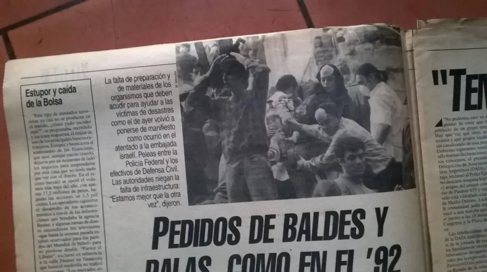 AMIA. La tristeza, la vergüenza
