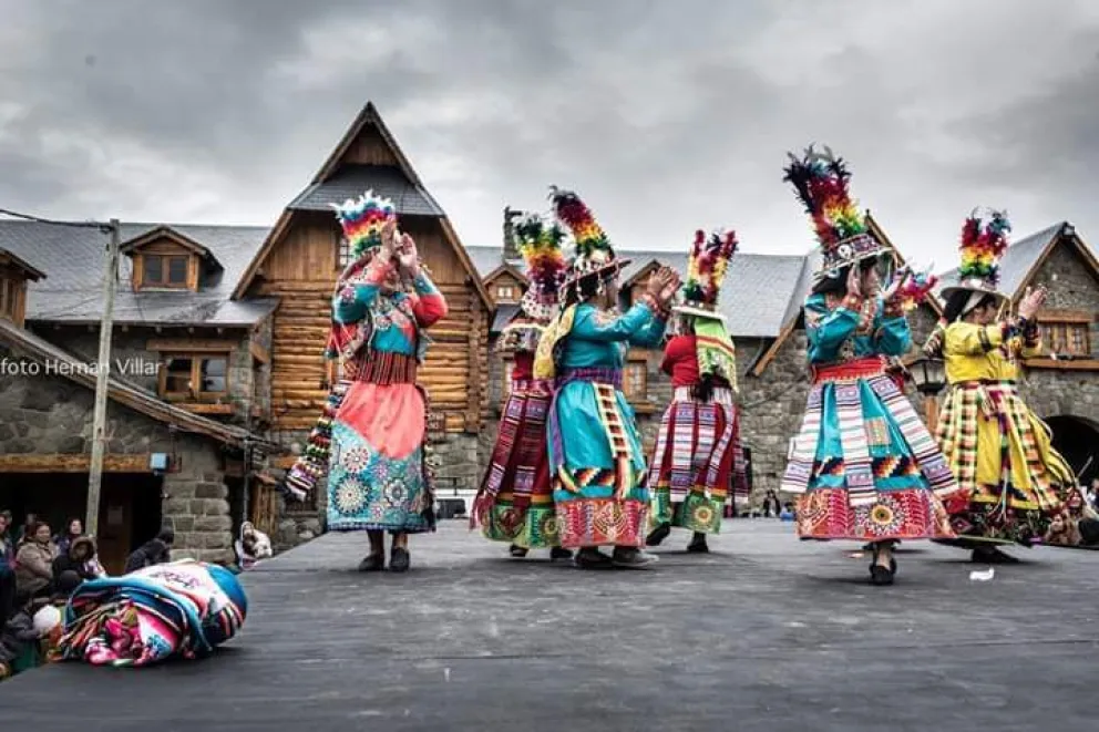 Jallalla, en plena acción. 