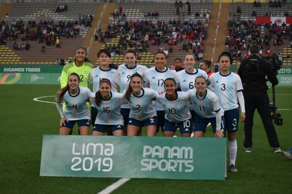 El once inicial de Argentina que inició el juego ante Costa Rica.
