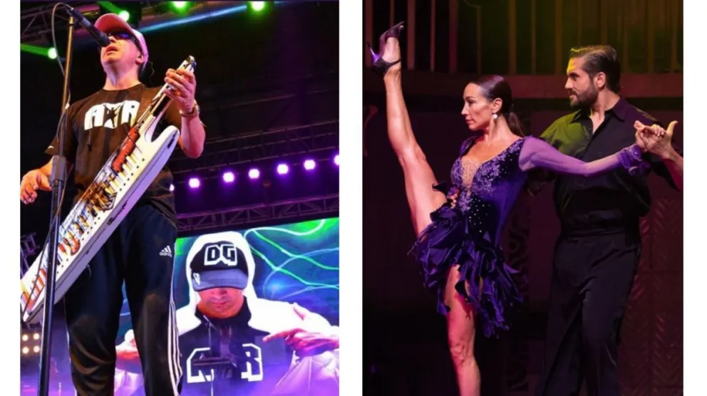 Damas Gratis y Mora Godoy, el espectacular cierre de la Fiesta de la Nieve