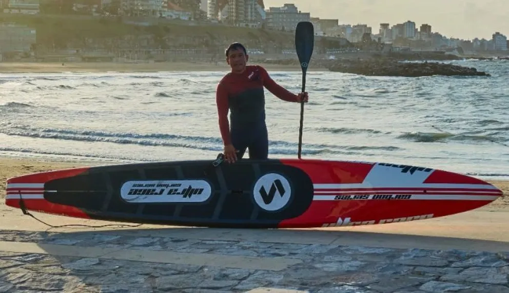 Cristian viajará este miércoles para competir el sábado.